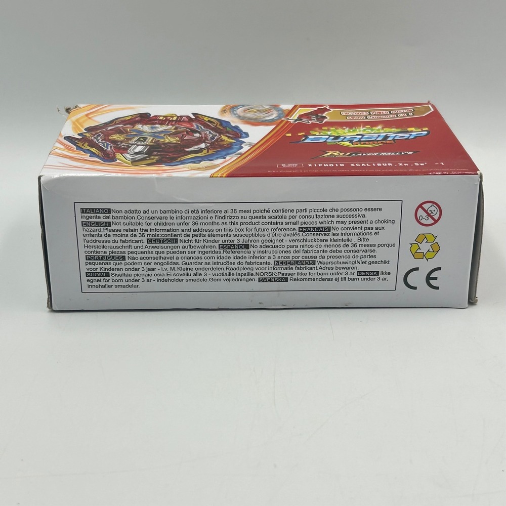 Burstop Force B-200 Xiphoid Xcalibur Compatible Beyblade Style Toy New Sealed - Picture 4 of 8